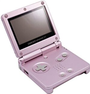 Game Boy Advance SP AGS-001 Console, Pearl Pink, Discounted