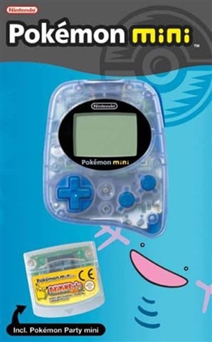 Pokemon mini Console (PAL), Wooper Blue, W/ Pokemon Party, Boxed
