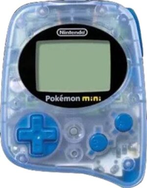 Pokemon mini Console (US), Wooper Blue, W/O Pokemon Party, Unboxed