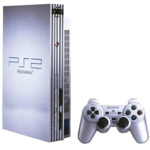 Playstation 2 Console, Silver (With 1 Pad), Unboxed