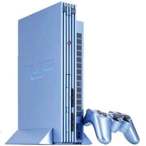 Playstation 2 Console, Aqua Blue (With 1 Pad), Unboxed