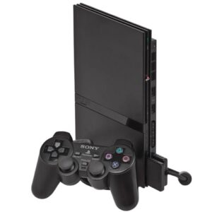 Playstation 2 Slimline Console, Black, Unboxed