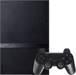 Playstation 2 Slimline Console, Black, Discounted