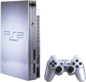 Playstation 2 Console, Silver (With 1 Pad), Discounted