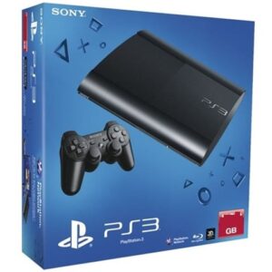 PS3 Super Slim Console, 500GB, Black, Boxed