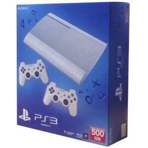 PS3 Super Slim Console, 500GB, White, Boxed