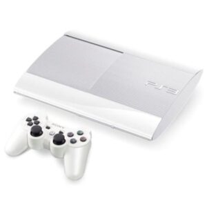 PS3 Super Slim Console, 500GB, White, Discounted