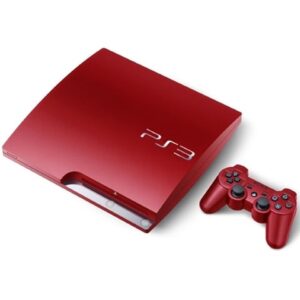 PS3 Slim Console, 320GB, Scarlet Red +1 Pad Unboxed