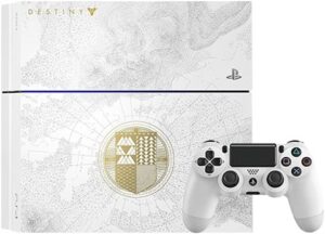 Playstation 4 Console, 500GB Destiny TK White LE (No Game), Unboxed