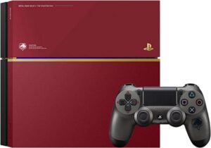 Playstation 4 Console, 500GB Metal Gear Red LE (No Game), Boxed