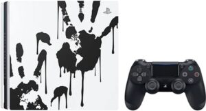 Playstation 4 Pro Console, 1TB Death Stranding White (No Game), Discounted