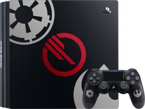 Playstation 4 Pro Console, 1TB Star Wars Black (No Game), Unboxed