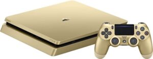 Playstation 4 Slim Console, 500GB Gold (With 1 Gold Pad), Unboxed