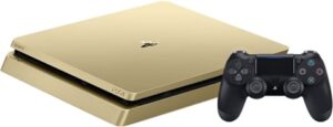 Playstation 4 Slim Console, 500GB Gold (With 1 Pad), Discounted