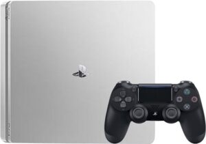 Playstation 4 Slim Console, 500GB Silver (With 1 Pad), Discounted