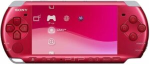 PSP Slim&Lite Console, Red, Boxed