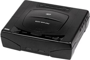 Sega Saturn Console, Model 1, Black, Discounted