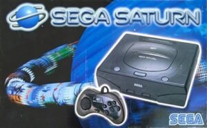 Sega Saturn Console, Model 2, Black, Boxed