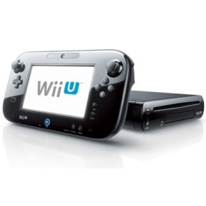 Wii U Console, 32GB Premium Black (No Game), Discounted