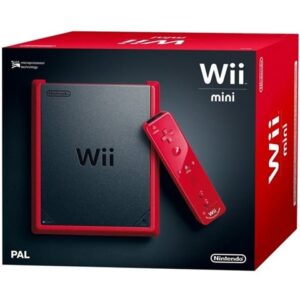 Wii Mini Console, Red, Boxed