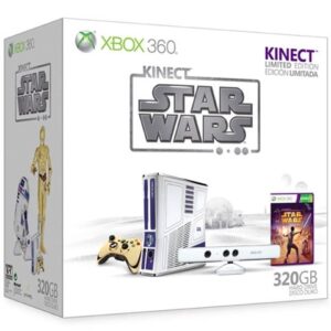 Xbox 360S (Slim) Console, Star Wars Ltd. Ed. +Kinect (No Game), Boxed