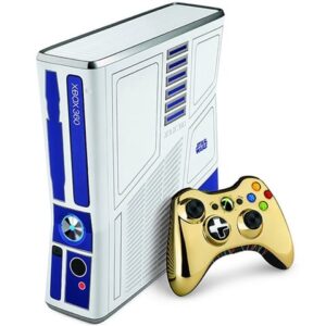 Xbox 360S (Slim) Console, Star Wars Ltd. Ed. +Kinect (No Game), Unboxed