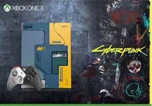 Xbox One X Console, 1TB, Cyberpunk 2077 Ed. (No Game), Boxed