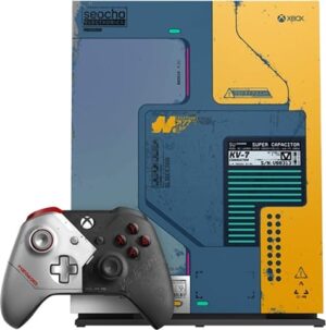 Xbox One X Console, 1TB, Cyberpunk 2077 Ed. (No Game), Unboxed