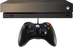 Xbox One X Console, Gold Rush Ed. Gold/Grey (No Game), Discounted