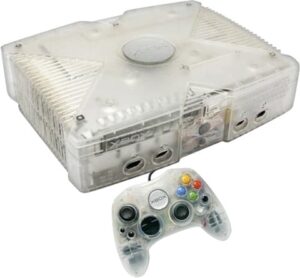 Xbox Console, Crystal Ltd. Ed. (With 1 Crystal Pad), Boxed