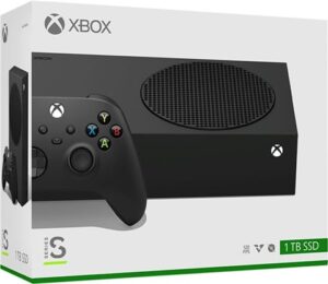 Xbox Series S Console, 1TB, Carbon Black, Boxed