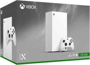 Xbox Series X All-Digital Console, 1TB, Robot White, Boxed